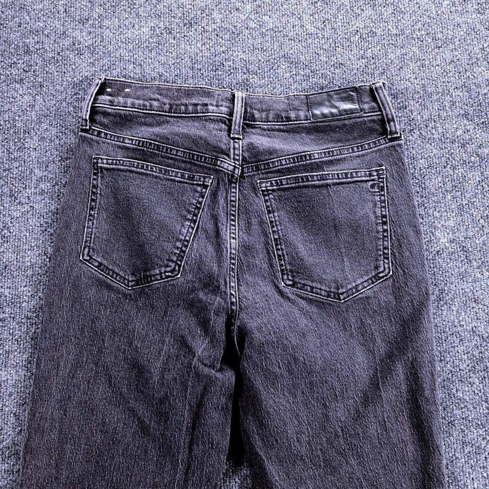 Madewell The Perfect Vintage Jean Womens 28 High Rise Straight Leg Washed Black - Picture 12 of 12